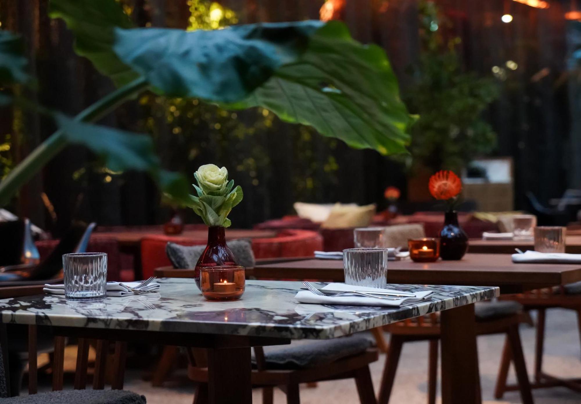 Sly Berlin Ξενοδοχείο Εξωτερικό φωτογραφία The patio at the restaurant